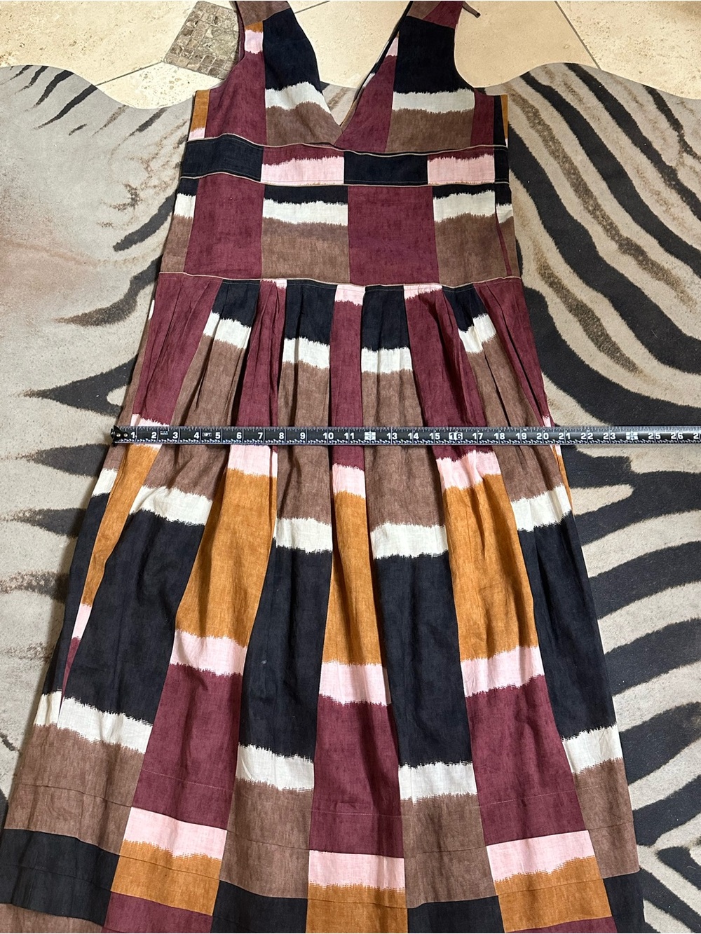 Marni Deep V-Neck Maxi Dress - Picture 14 of 15